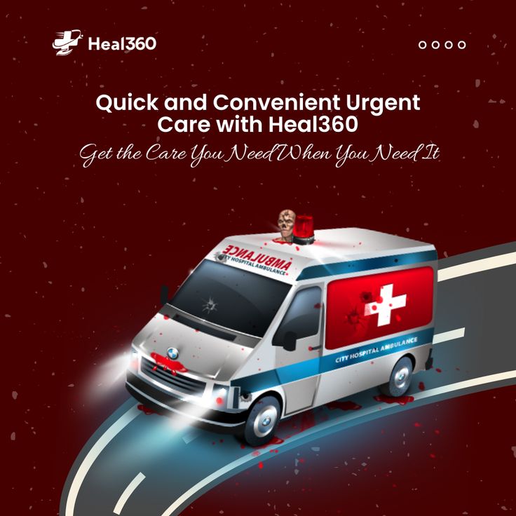 Heal360 Urgent Care Services When It Hurts, City Hospital, Logo Samples, Doctor Appointment, Urgent Care, Post Ideas, Primary Care, Emergency Medical, Care About You