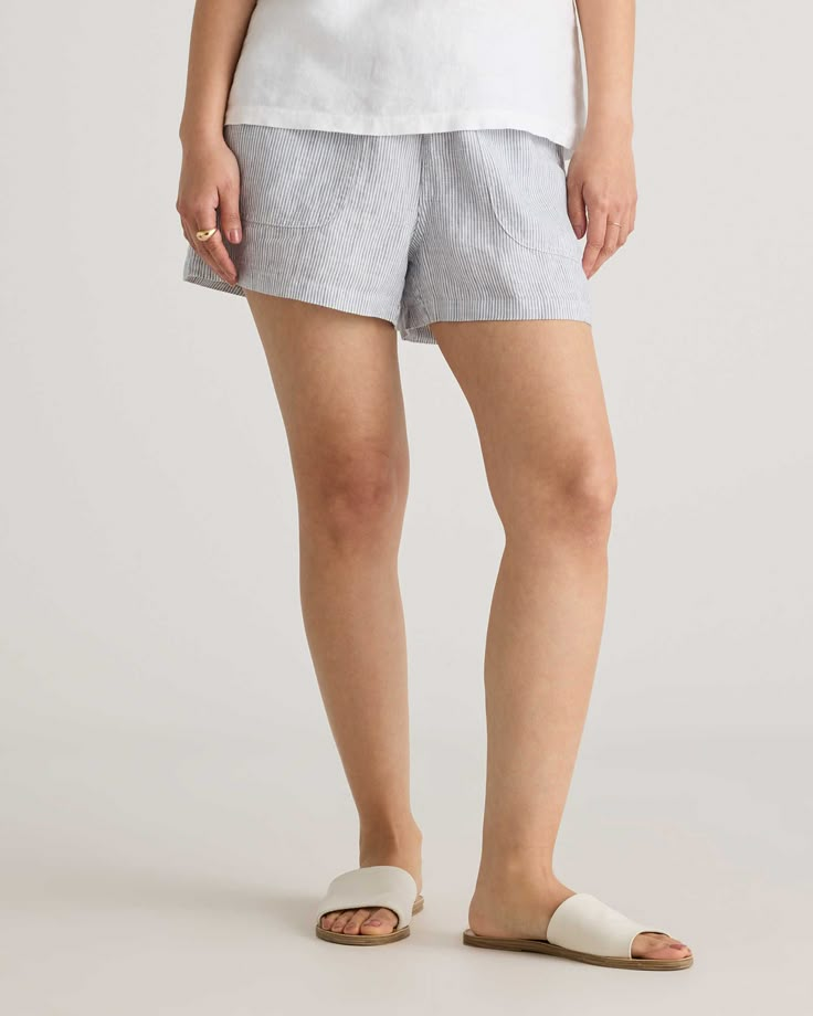 Casual Summer Bottoms For Relaxation, Spring Linen Bottoms For Relaxation, Comfortable Linen Bottoms For Relaxation, Summer Relaxation Pajama Shorts, Summer Linen Bottoms For Relaxation, Linen Pajama Shorts For Spring Vacation, Linen Beach Bottoms With Short Legs, Casual Shorts For Spring Relaxation, Comfortable Linen Beach Shorts