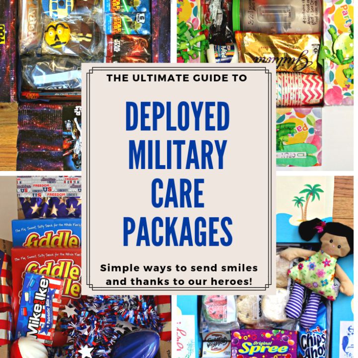 Deployment Box Ideas, Care Package Themes, Navy Care Package, Military Care Package Ideas, Army Care Package, Care Package Decorating, Military Care Packages, Soldier Care Packages, Deployment Care Package Ideas