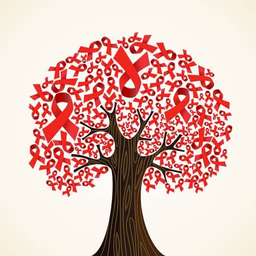 HIV/AIDS In Nigeria: Where Are We In 2015? Aids Ribbon, Aids Poster, Hiv Aids Awareness, Ribbon Tree, Aids Awareness, Foto Top, Desain Buklet, Awareness Poster, Aids Day