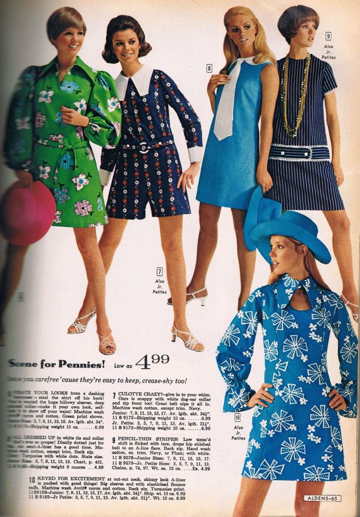 Aldens Catalog, Early 70s Fashion, Fashion Through The Decades, 60s Fashion Dresses, 60 Outfits, 70 Fashion, Fashion 1970s, 60s 70s Fashion, 60s And 70s Fashion