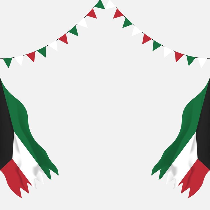 two hands with green, red and white pennants on the top of each other