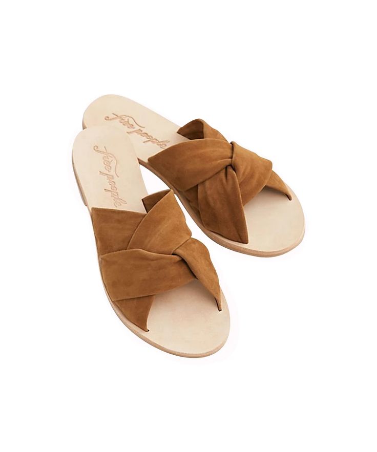 Free People Sandals, Fringe Sandals, Suede Slides, Woven Sandals, Free People Shoes, Brown Sandals, Slide Sandals, Slip On Sandal, Women's Shoes Sandals