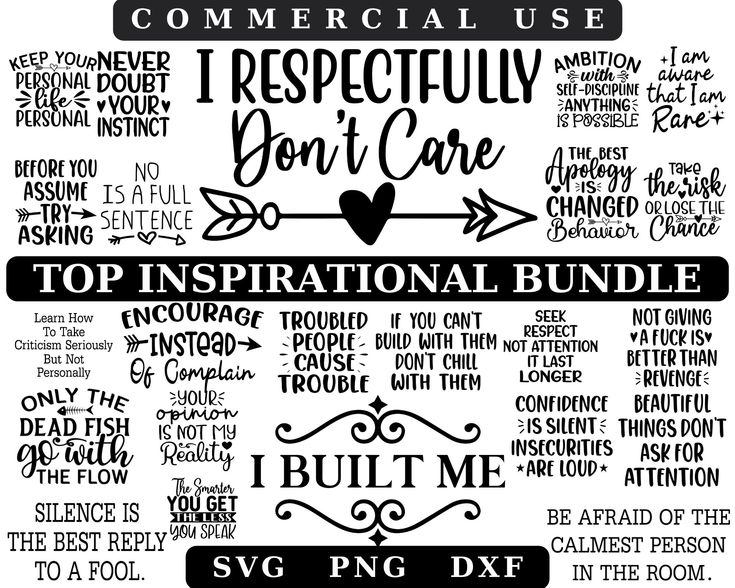 the top inspirational bundle for commercial use