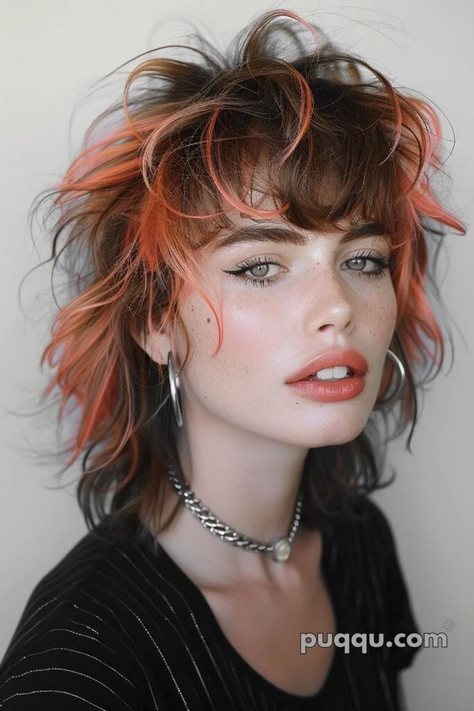 Non Binary Mullet, Short Mullet Women, Haircuts Highlights, Short Textured Haircuts, Non Binary Haircuts, Mullet Haircuts, Rocker Hair, Haircut 2022, Layer Hair