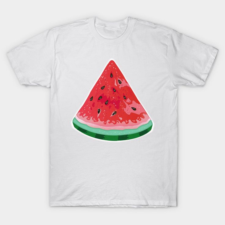 Watermelon design for summer -- Choose from our vast selection of Crewneck and V-Neck T-Shirts to match with your favorite design to make the perfect graphic T-Shirt. Pick your favorite: Classic, Boxy, Tri-Blend, V-Neck, or Premium. Customize your color! For men and women. Red Summer T-shirt Crew Neck, Red T-shirt For Summer Vacation, Red Crew Neck T-shirt For Summer, Watermelon Graphic Print T-shirt For Summer, White Summer T-shirt With Fruit Print, Red Summer T-shirt With Graphic Print, Green Graphic Tee With Fruit Print, Red Funny Print T-shirt For Summer, Summer White T-shirt With Fruit Print