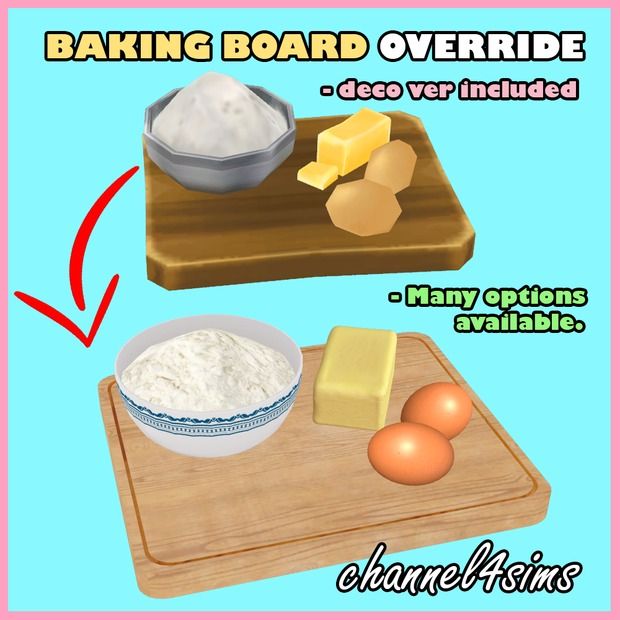 an image of baking ingredients on a cutting board