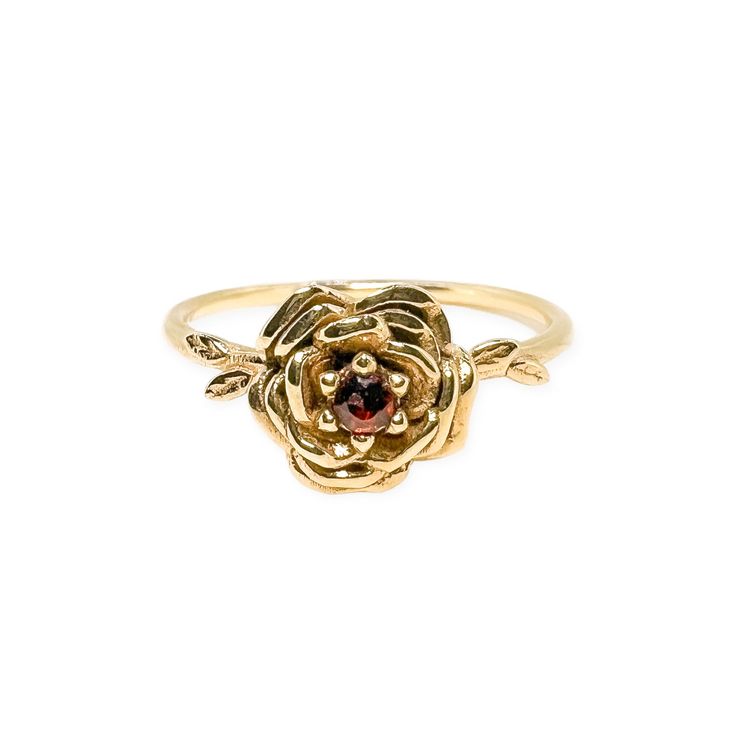 Title: Carnation January Birth Month Flower Ring with Garnet Birthstone Story: Welcome to our enchanting Carnation Flower Ring, a symbol of fascination, distinction, and love. Embrace the essence of a mother's love and the passion of a suitor for his bride with this exquisite floral-inspired design. Adorned with a lustrous garnet gemstone, known for representing love, friendship, and healing in relationships, this ring serves as a meaningful token of affection and a perfect gift for your loved o Heirloom Gemstone Flower Ring As Gift, Yellow Gold Garnet Diamond Promise Ring, Garnet Diamond Promise Ring In Yellow Gold, Heirloom Gemstone Flower Ring For Gift, Heirloom Gemstone Flower Ring Gift, Fine Jewelry Flower-shaped Birthstone Promise Ring, Elegant Flower Ruby Ring For Formal Occasions, Yellow Gold Promise Flower Ring, Yellow Gold Garnet Wedding Jewelry