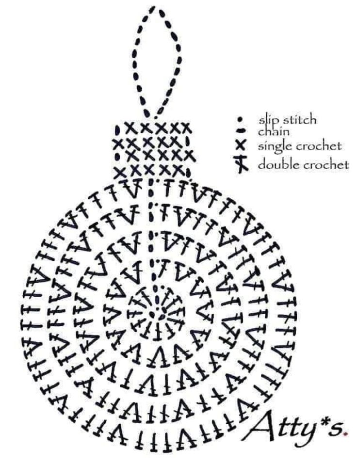 a black and white drawing of a christmas ornament with words written on it