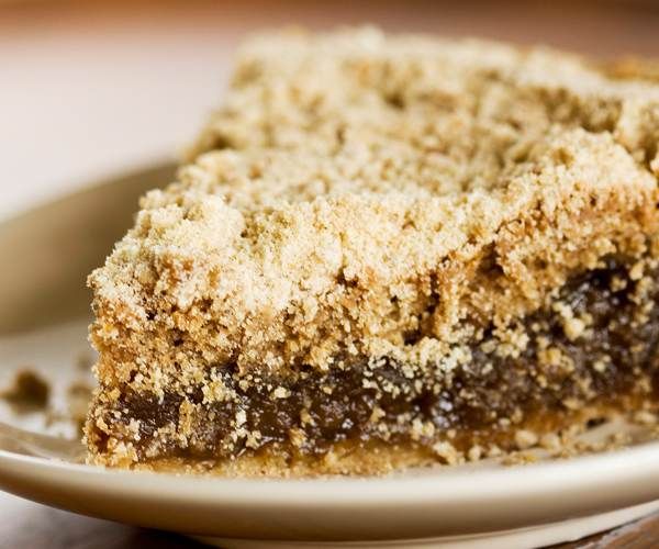 a piece of cake sitting on top of a white plate