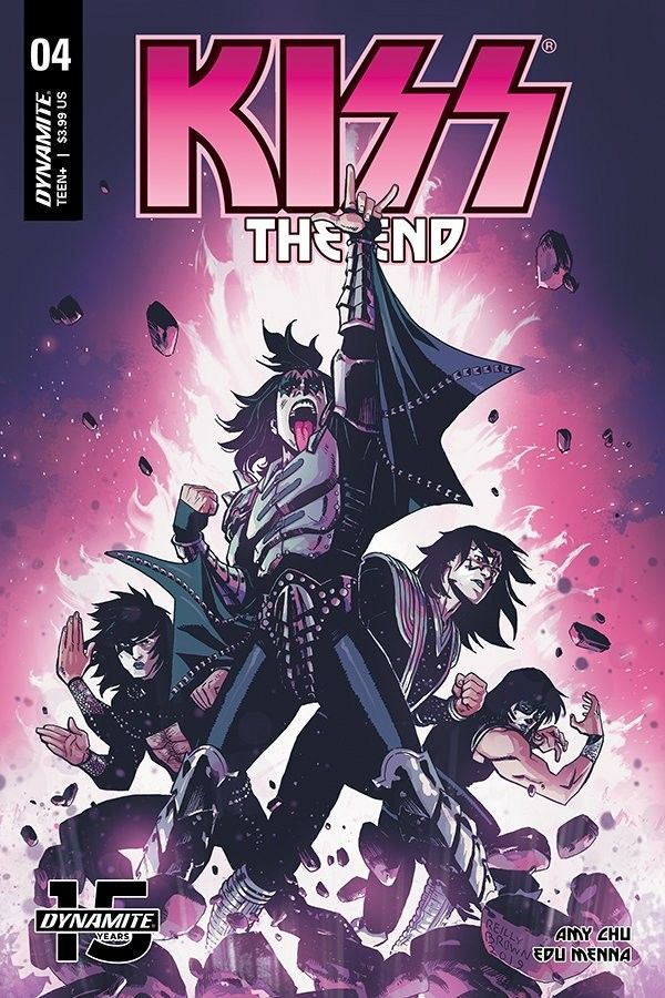 the cover to kiss the end