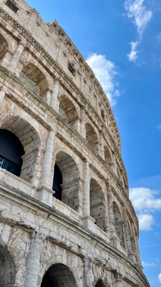 the roman colossion is one of the most famous structures in europe