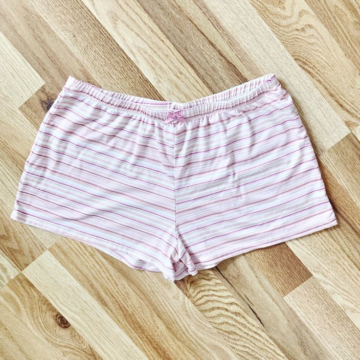 Flora By Flora Nikrooz Super Soft & Cute Pajama Shorts In Colorful Pastel Stripes Of Pink, Orange, Yellow, & White. Elastic Waistband And Pink Ribbon Detail. Brand New Without Tags. New, But Never Worn. Perfect Never Worn New Condition. No Flaws Size Small Waist: 13” Rise: 10.5” Cute Short Sleepwear For Pajama Party, Cute Short Sleepwear For Loungewear, Cute Short Length Sleepwear For Pajama Party, Cute Cotton Short Sleepwear, Cute Cotton Sleepwear Short Length, Pink Cotton Pajama Shorts For Lounging, Summer Cotton Pajama Shorts For Pajama Party, Pink Short Sleepwear For Spring, Pink Summer Pajama Shorts For Sleep