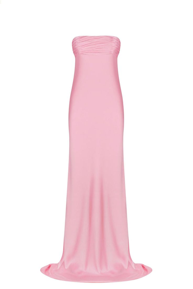 La Lune Strapless Ruched Bodice Maxi Dress | Peony | Dresses | Shona Joy – Shona Joy International Pink Bias-cut Maxi Dress For Gala, Pink Bias Cut Maxi Dress For Gala, Feminine Strapless Midi Dress With Ruched Bodice, Feminine Strapless Dress With Ruched Bodice For Evening, Feminine Ruched Floor-length Maxi Dress, Pink Maxi Dress With Ruched Bodice, Feminine Floor-length Ruched Maxi Dress, Evening Maxi Dress With Ruched Straight Neckline, Evening Maxi Dress With Straight Neckline And Ruched Details