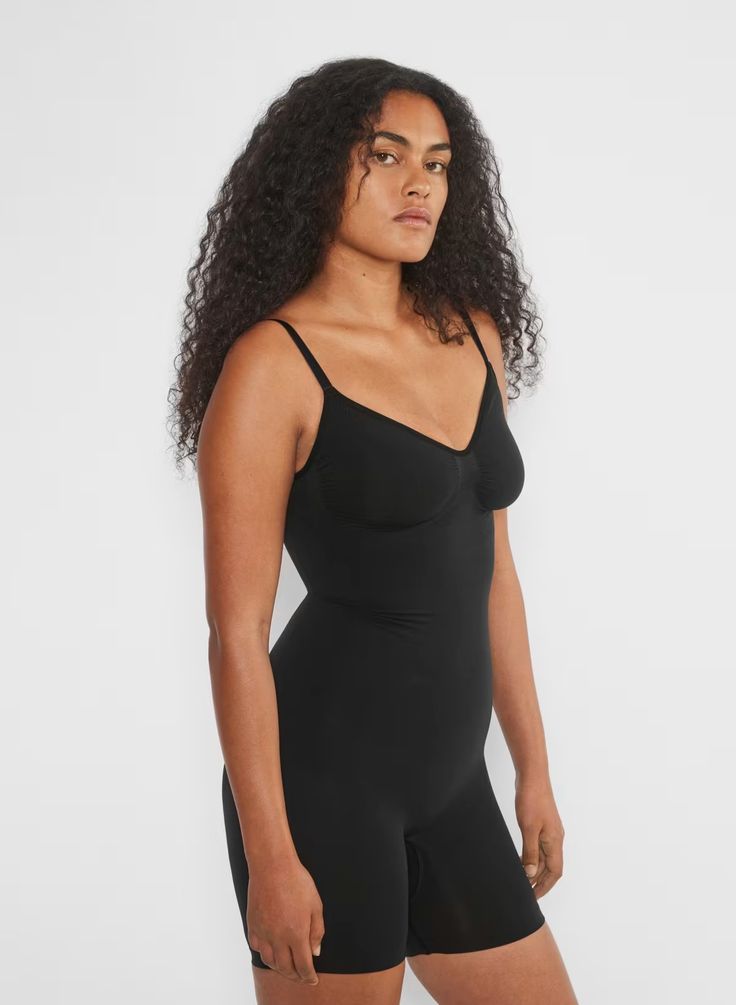 SHAPEENHANCE™ MID-THIGH BODYSUIT | Aritzia High Cut High Stretch Bodysuit With Built-in Bra, Stretch Bodysuit With Built-in Bra And High-cut Leg, Second-skin High-cut Leg Shapewear Bodysuit, High Stretch Shapewear Bodysuit With Built-in Bra, Second-skin Shapewear Leotard With Built-in Bra, High-cut Shapewear Leotard With Lined Body, Shapewear Bodysuit With High-cut Leg And Lined Body, Shapewear Leotard With Built-in Bra, Shapewear Bodysuit With High-cut Leg