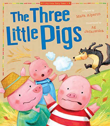 the three little pigs book cover