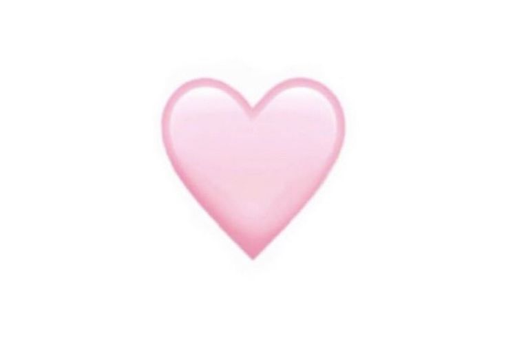 a pink heart shaped object on a white background