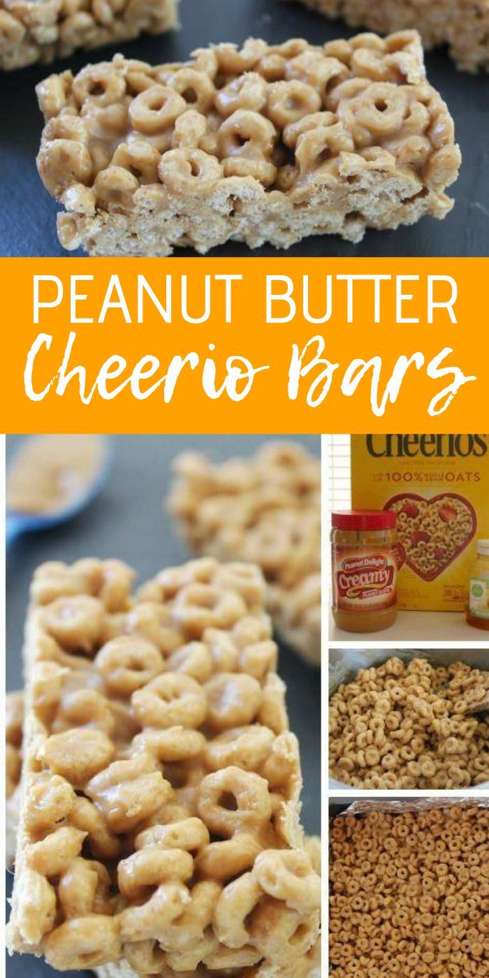 peanut butter cheerio bars are the perfect snack for school lunches and desserts