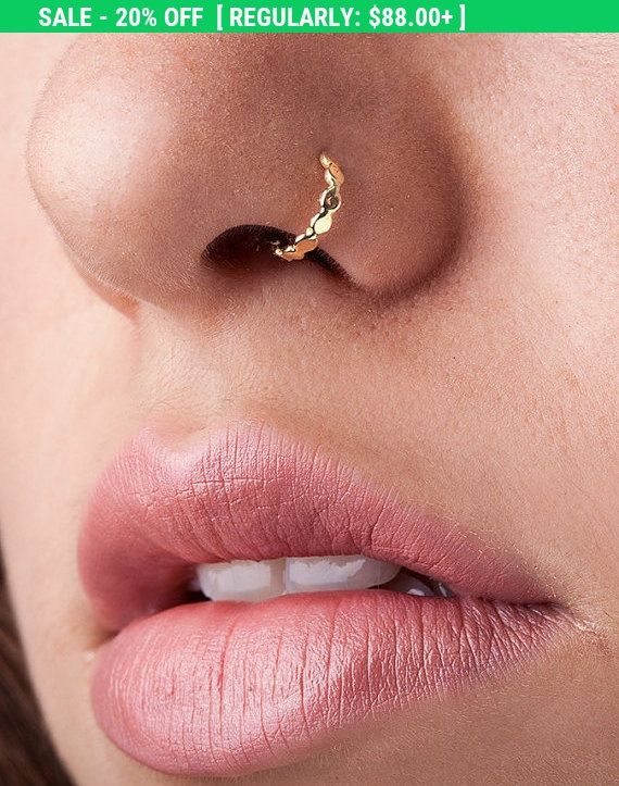 20% Off SALE Gold Nose Cuff Gold Nose Ring Tragus by StudioMeme Wedding Hoop Septum Ring, Small Hoop Nose Rings For Wedding, Gold Septum Ring For Wedding, Dainty Septum Ring For Wedding, 14k Gold Septum Ring, Gold Nose Cuff, Nose Jewels, Nose Ring Gold, Nose Ring Jewelry