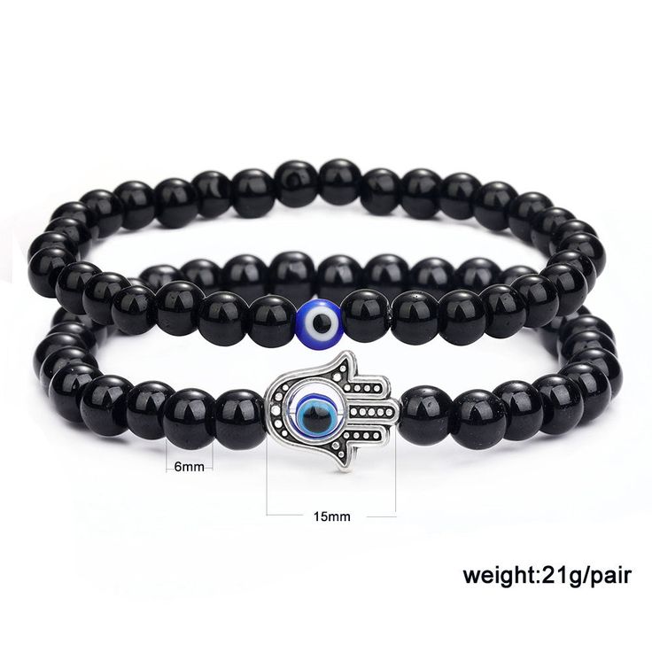 This beautiful 6cm Black Glass White Turquoise Colored Glaze Beaded Devil's Eye Bracelet Set is the perfect gift for your special someone. This gorgeous set includes a beaded bracelet made with natural black glass and white turquoise beads, perfect for any occasion. The unique design is a statement piece that adds an elegant touch to any outfit. Not only that, but this minimalist bracelet is highly customizable, making it the perfect gift for a girlfriend, wife, daughter, mother, sister, aunt, o Bridesmaid Gifts Unique, Turquoise Glaze, Unique Bride, Matte Red, Color Glaze, Couple Jewelry, Turquoise Glass, White Turquoise, Unisex Bracelets