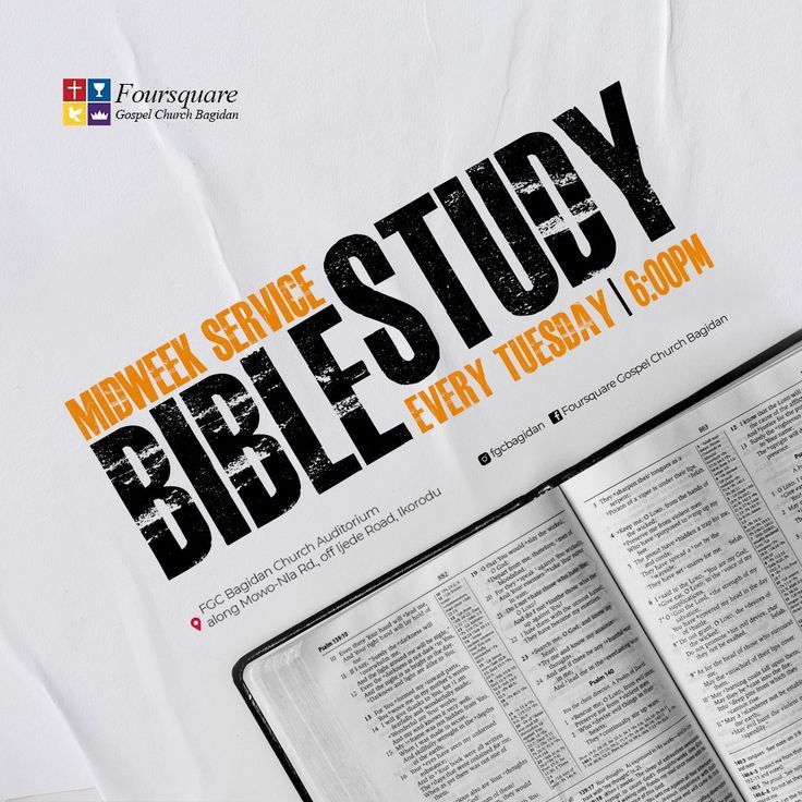 an open bible sitting on top of a table next to a paper with the words biblical study