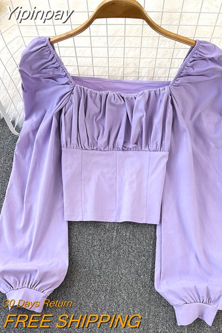 Shipping: Worldwide Express Shipping AvailableDelivery time: 🚚7-15Days Fast ShippingReturns: Fast refund,💯100% Money Back Guarantee.SPECIFICATIONSTop: kpop style blusas, blouses mujer, female teeshirtsThickness: STANDARDSuitable for: women, student, womans, lady, ladies, female, femme, girl, girlsStyle: Office LadyStyle: simple, high quality, street, kpop, fashion, elegantSleeve Style: Puff SleeveSleeve Length(cm): FullShirts Type: BlousesSeason: spring, autumn, fall, winter, summerSeason: All Y2k Harajuku, Straight Clothes, Office Fashion Women, Kpop Style, Shirts Women, Streetwear Y2k, Kpop Fashion, Collar Shirts, Dress Patterns