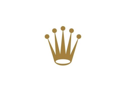 a gold crown on a white background