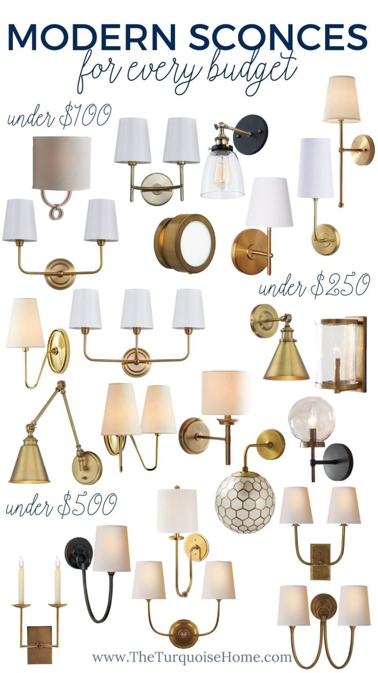 the modern sconces for every budget under $ 50 are up to $ 350