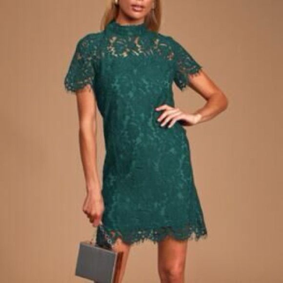 Lulus Dress New With Tags Size Small Pretty Christmas Green Color Lace Dress Measurements: 17” Pit To Pit 26” Pit To Bottom Green Short Sleeve Dress For Holiday, Elegant Short Sleeve Christmas Dresses, Holiday Mini Dress With Short Sleeves, Green Mini Dress For Holiday, Elegant Short Sleeve Dresses For Holiday Party, Green Short Sleeve Christmas Dresses, Green Mini Dress For Spring Holiday Party, Short Sleeve Mini Dress For Holiday, Green Mini Dress For Christmas