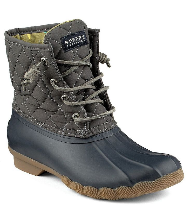 Sperry Saltwater Quilted Waterproof Cold-Weather Duck Boots Duck Boats, Sperry Saltwater Duck Boots, Sperry Boots, Sperry Duck Boots, Duck Boot, Sperry Women's, Boating Outfit, Weather Boots, Bean Boots