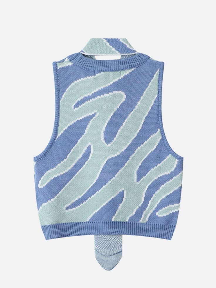 Twisted Stripes Sweater Vest – Aelfric eden Trendy Striped Sweater Vest For Spring, Casual Blue Winter Tank Top, Casual Blue Tank Top For Winter, Trendy Striped Vest For Spring, Trendy Blue Winter Vest, Fitted Striped Sweater Vest Casual, Sleeveless Striped Winter Tops, Casual Striped Fitted Sweater Vest, Striped Sleeveless Sweater Vest For Fall