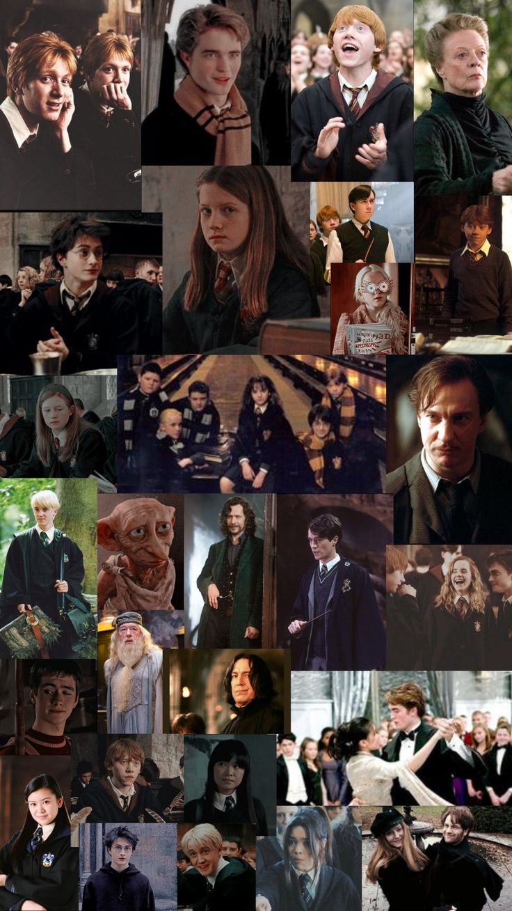 many pictures of harry potter and his friends