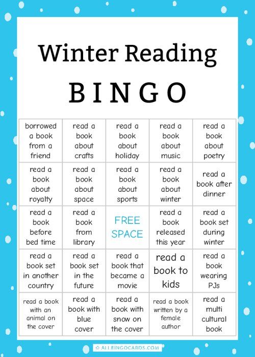 winter reading, reading challenge, reading bingo, printable games Winter Reading Challenge For Kids, Christmas Reading Challenge, Winter Reading Challenge, I Love To Read Month, Reading Program Ideas, Winter Bingo, Reading Prompts, Christmas Library, Custom Bingo Cards