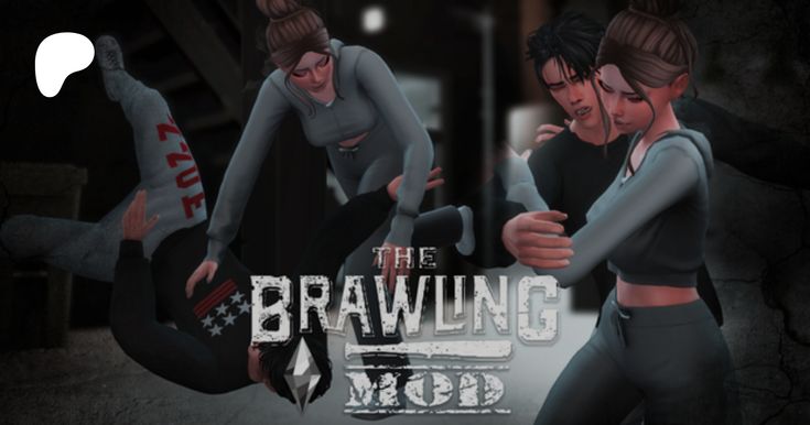 two women are dancing in the dark with text reading the brawng modd