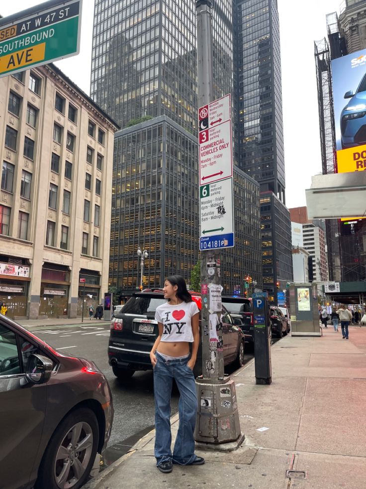 nyc, new york city, new york, nyc girl, new york girl, i love new york shirt, i ❤️ ny shirt, y2k low rised denim jeans, thrifted jeans, calvin klein underwear, black adidas sambas, asian, 08, new york aesthetic, nyc aesthetic, city girl, city girl aesthetic I Love New York Shirt, Black Adidas Sambas, Thrifted Jeans, City Girl Aesthetic, New York Girl, Nyc Pics, New York Vibes, Nyc Fits, Nyc Baby