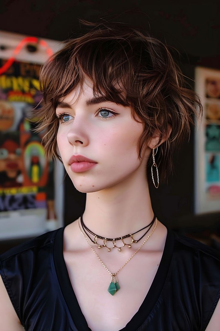 The Best Pixie Haircut Ideas of 2024 Layered Curly Haircuts, Best Curly Haircuts, Pixie Mullet, Pixie Haircut Ideas, Shaggy Bob Haircut, Cool Hairstyles For Girls, Amazing Hairstyles, Hairstyles For Girls, Bob Haircut With Bangs