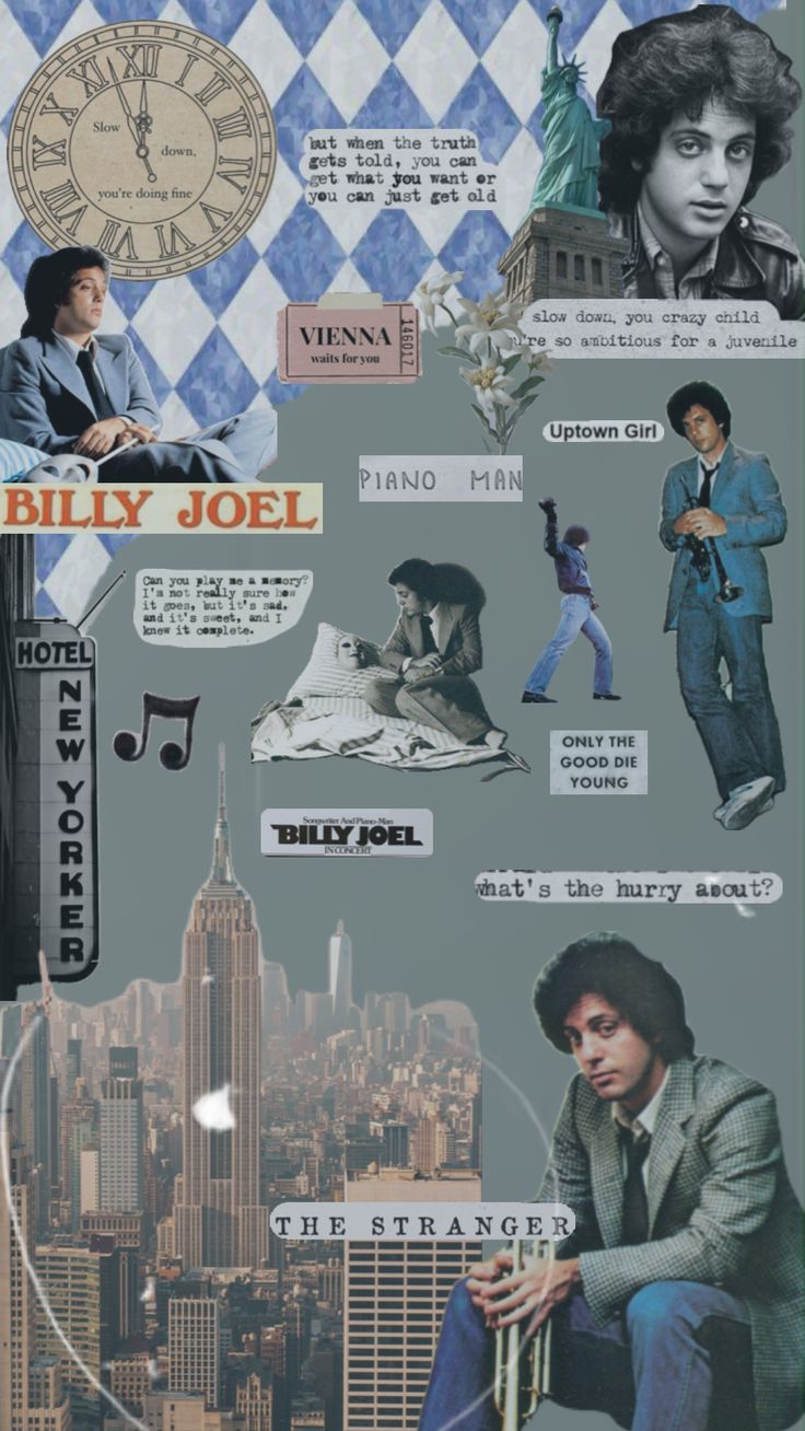 an advertisement for billy joe's new york city tour