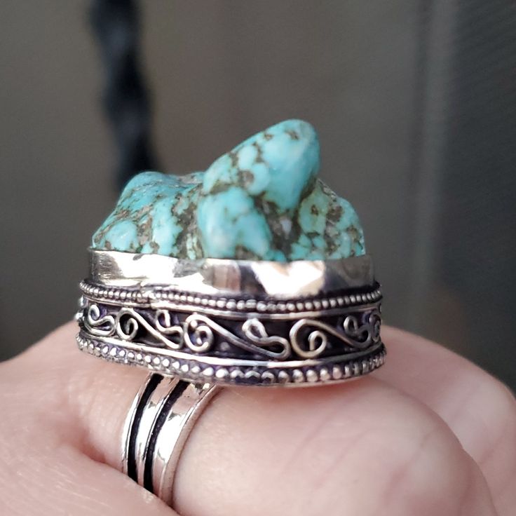 Brand New Handmade Turquoise Antique Design Silver Ring. Size 8.75 925 Stamped New To Poshmark? Use Referral Code Kimberlyn222 To Receive $10. Adjustable Turquoise Healing Ring, Sterling Silver Turquoise Ring For Healing With Natural Stones, Turquoise Healing Ring With Large Stone, Adjustable Silver Turquoise Ring For Healing, Handmade Turquoise Ring For Healing, Adjustable Turquoise Ring With Gemstones, Adjustable Turquoise Ring With Stones, Adjustable Turquoise Ring In Sterling Silver For Healing, Adjustable Turquoise Ring With Natural Stones For Anniversary