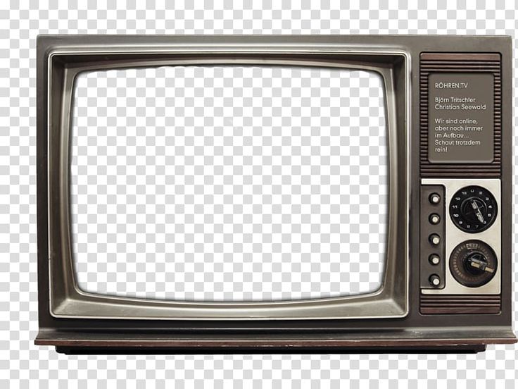 an old fashioned television set with no screen, hd png image transparent background for easy editing