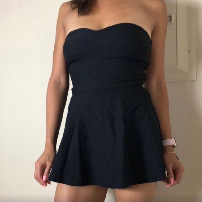 Reposhing This Item. Loved It, But Ready To Rotate For Something New. Never Worn Since I Bought It. Too Small For Me. Questions? Leave A Comment Below! Forever 21 Fitted Mini Dress Lined, Forever 21 Fitted Strapless Dress, Casual Mini Tube Top For Night Out, Casual Black Strapless Dress For Date Night, Forever 21 Strapless Mini Dress, Casual Fitted Mini Length Tube Top, Casual Bandeau Mini Dress For Night Out, Black Fitted Strapless Dress For Day Out, Fitted Black Strapless Dress For Day Out