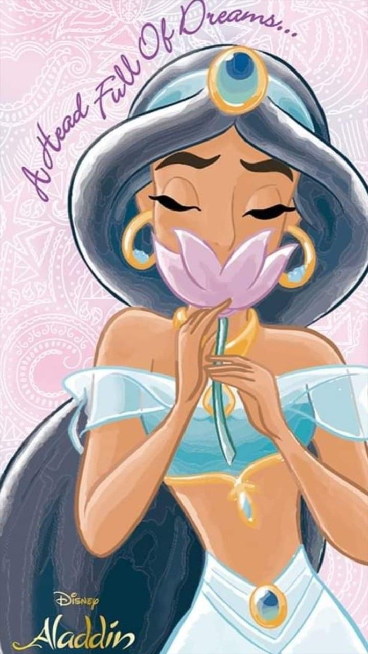 disney princess pocahon holding a flower with the words, i need full of dreams