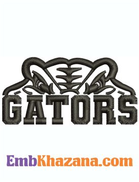 Florida Gators Logo Embroidery Design Liverpool Fc Logo, Cowboy Embroidery, Gators Logo, Florida Gators Logo, Gator Logo, Alabama Crimson Tide Logo, Atlanta Falcons Logo, Logo Embroidery Design, Newcastle United Fc