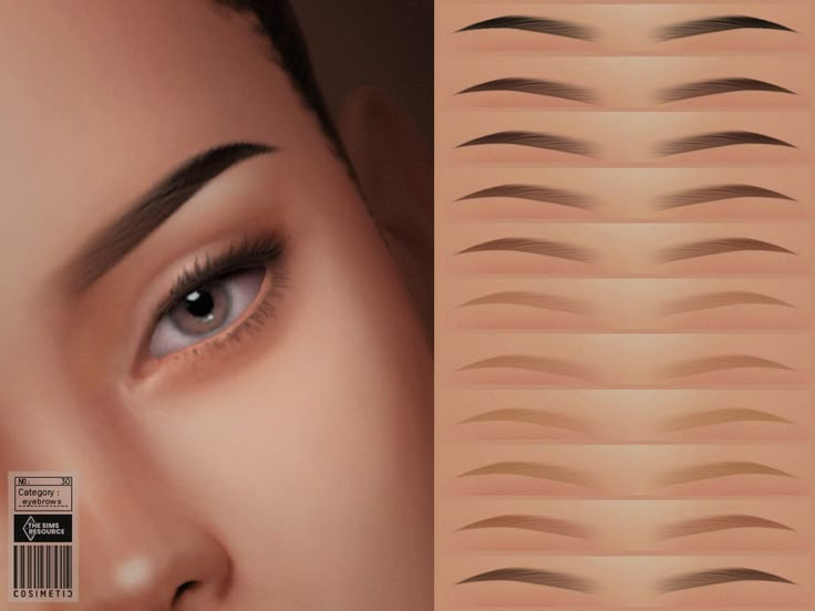 cosimetic's Eyebrows | NO 30 Knight Skin Sims 4 Cc, Sims 4 Cc Face Details Female, Sims 4 Cc Lash Extensions, Sims 4 Compression Shirt Cc, Sims 4 Jawline Presets, Sims 4 Cc Toddler Skin Details, The Sims Recourse Sims 4, Sims 4 Cc Women Clothes Patron, Sims4 Cc Eyes Shape