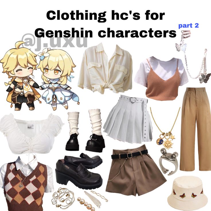 Genshin Casual Clothes, Albedo Outfit Ideas, Genshin Impact Outfit Ideas, Genshin Modern Clothes, Lumine Modern Outfit, Modern Genshin, Genshin Impact Inspired Outfits, Aether Casual Clothes Genshin, Anime Inspired Outfits Casual