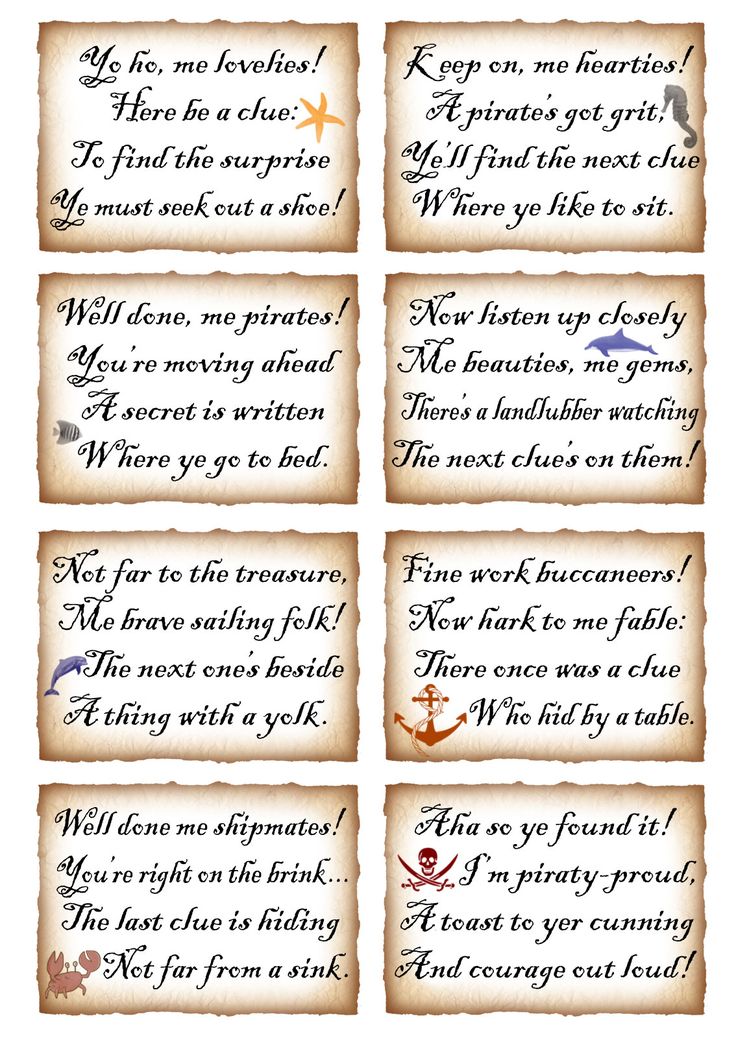 four different types of writing on parchment paper with the words written in each letter, and two