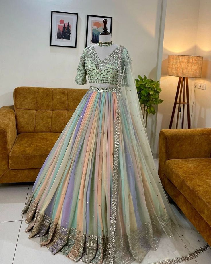 Excited to share the latest addition to my #etsy shop: Sabyasachi Lehenga choli for women or girls lehenga choli wedding Wear Outfits and party wear lengha choli Bridal Bridesmaid Lehenga ready https://etsy.me/3h3nC8G #rainbow #wedding #valentinesday #solid #bohohippie Lehenga Designs Heavy, Lehenga Designs For Stitching, Heavy Lehnga Outfit, Lehenga Models For Stitching, Stylish Lehenga Designs Party Wear, Heavy Lehenga Designs, Lehenga Designs Traditional, Girls Lehenga Designs, Indian Lehenga Designs