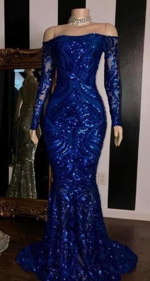 Contact us: lisamony@outlook.com Please left message what color you need when you order it.Besides the picture color, you can also choose any color you want. Long Sleeve Royal Blue Formal Dress Evening Gowns Processing time: 12-21 business days Shipping Time: 3-5 business days "Fabric:... Prom Dresses Royal Blue Long, Graduation Formal Dress, Prom Dresses Royal, Prom Dresses Royal Blue, Formal Dress Plus Size, Dresses Royal Blue, Plus Size Evening Gown, African Prom Dresses, Prom Girl Dresses