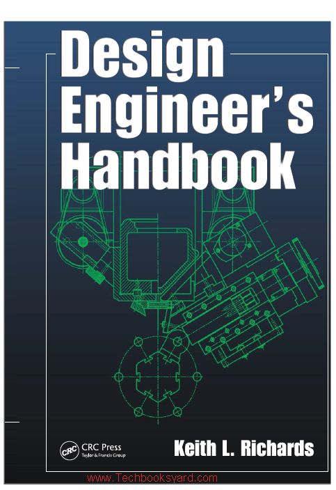 the book cover for design engineer's handbook