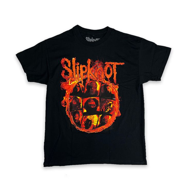 a black shirt with the words slipknott on it