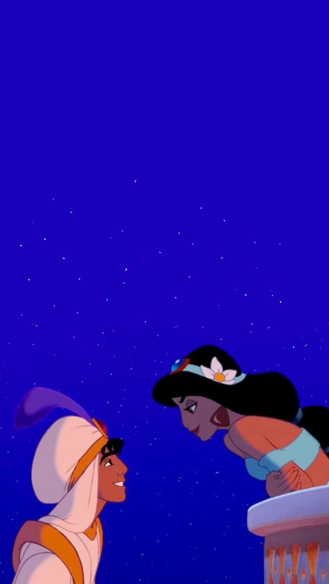 the princess and the frog looking at each other